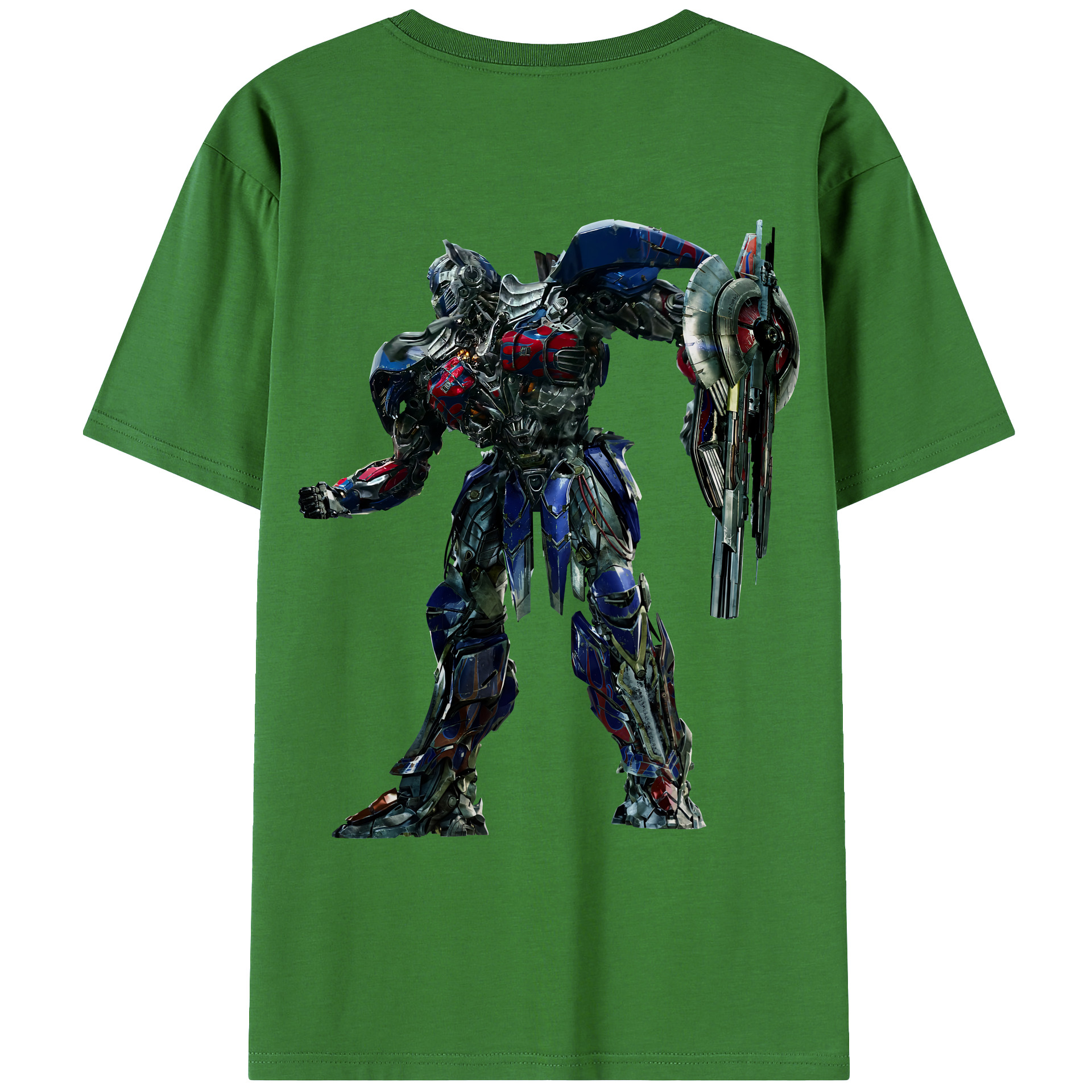 （画像用） Transformers トランスフォーマー レディース半袖Tシャツ(バックプリント)
